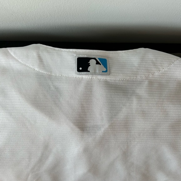Nike Miami Marlins 2020 Baseball MLB White Jersey Men’s Size: M - Picture 6 of 6